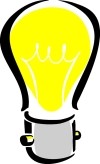 Hier sehen Sie eine helle Lampe
